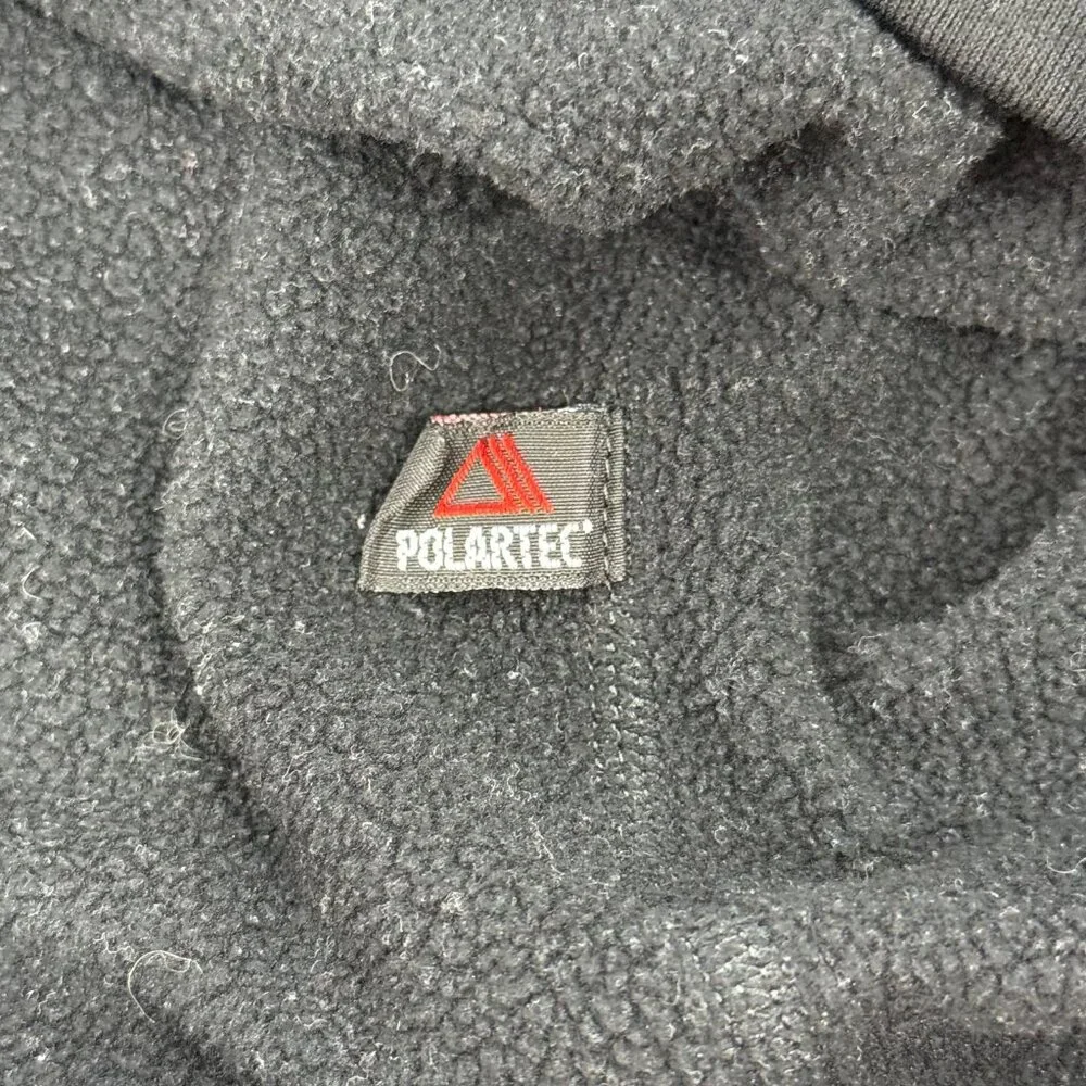 Patagonia Velocity Zip-Neck Men's Large Black 1/4 Zip Pullover Long Sleeve Shirt